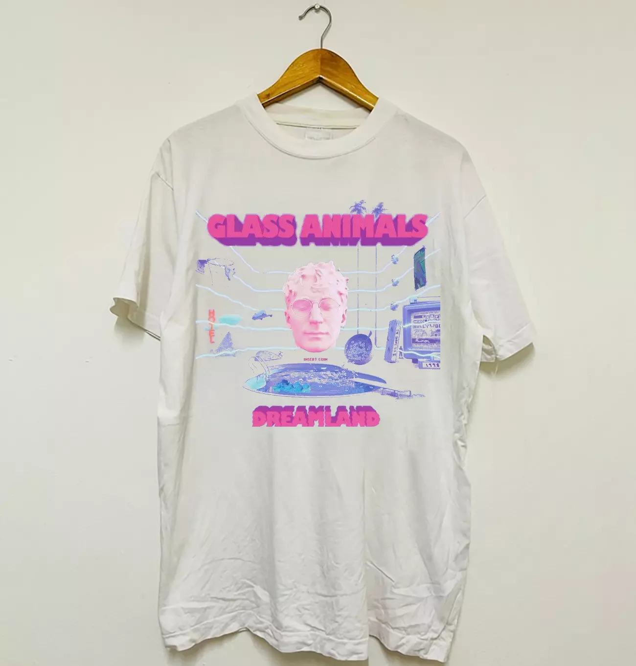 Glass Animals band Dreamland Album Unisex T-Shirt Cotton Full Size ...