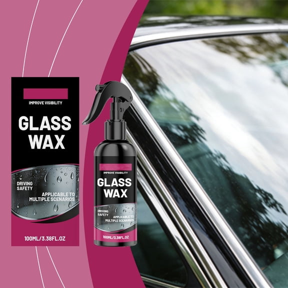 Glass Anti-Fog Spray, Automotive Windshield Defogger for Clear Visibility and Safe Driving 100ml
