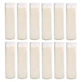 thumbnail image 1 of Glass Assorted Religious Candle, White, Case of 12 (1), 1 of 8