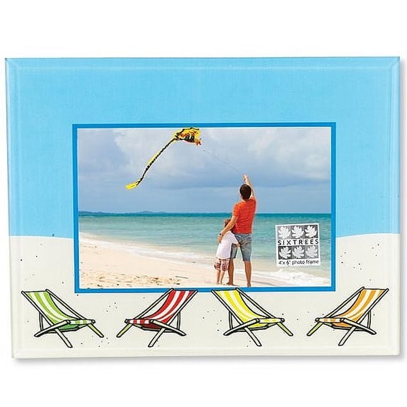 Glass BEACH CHAIRS frame by Sixtrees  - 4x6