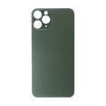 thumbnail image 1 of Glass Back Compatible With Phone 11 Pro Max Plain in Green, 1 of 3