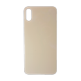 thumbnail image 1 of Glass Back Compatible With Phone XS Max Plain in Gold, 1 of 3