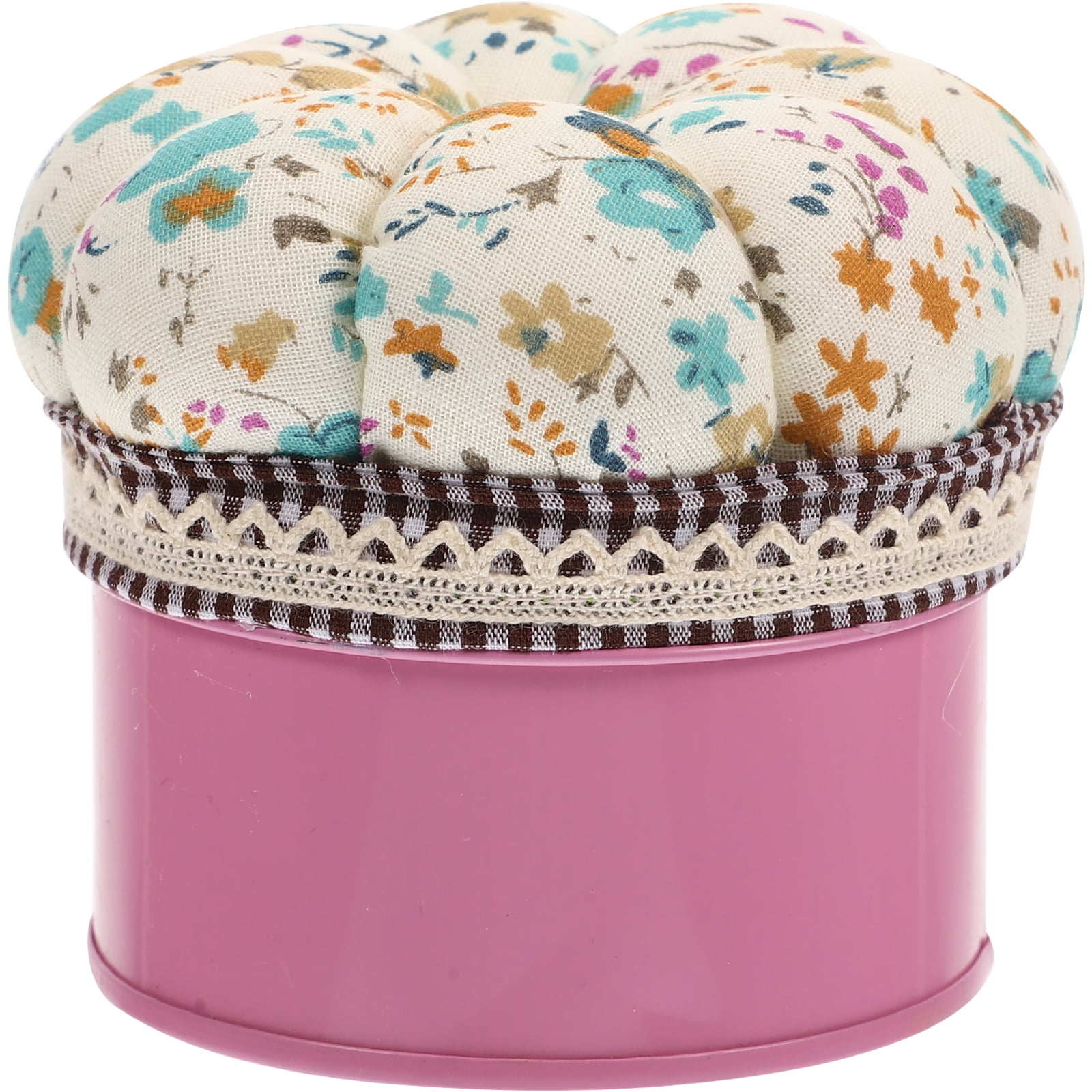 Glass Ball Head Pin Holder Decorative Ball Head Sewing Pin Storage Box