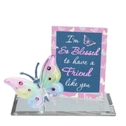 Glass Baron Butterfly So Blessed Friend