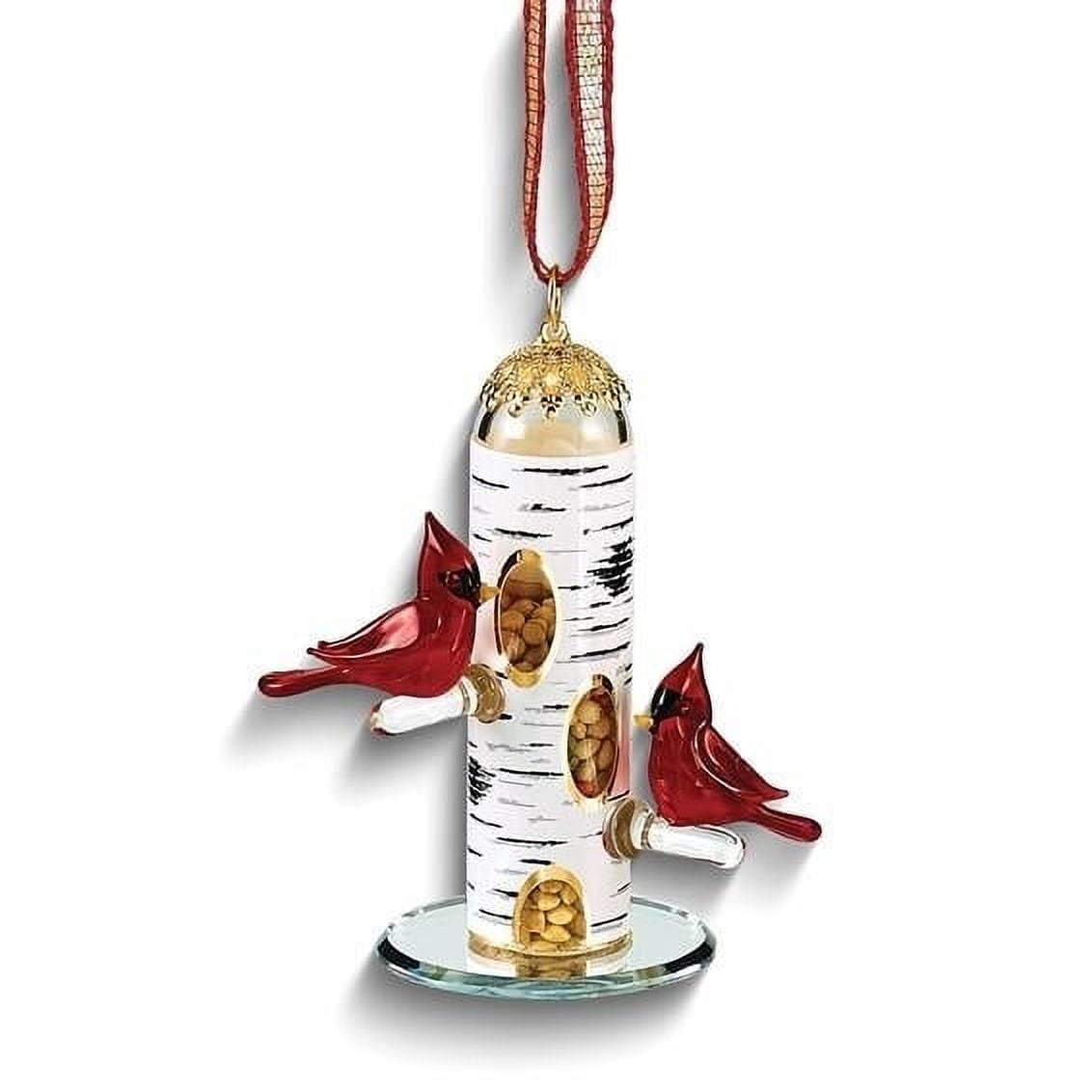 Glass Baron Cardinal's Delight Glass Figurine Ornament - Walmart.com