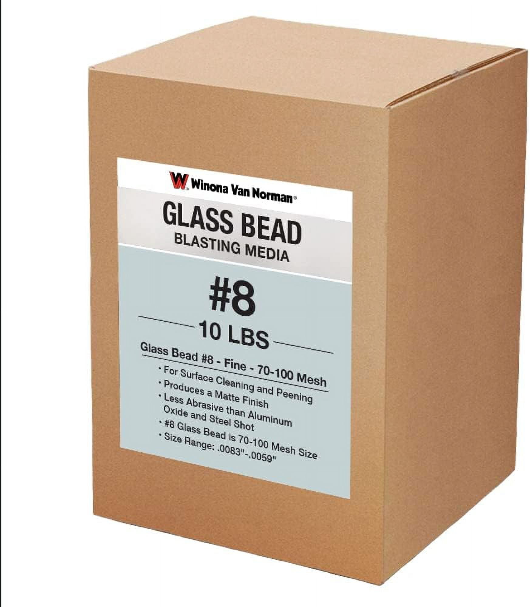 Glass Bead 8 Sand Blasting Media Fine Size 70100 Mesh Glass