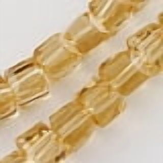 Glass Bead Strands Faceted Cube Sandy Brown Mixed Color 4~5x4~5x4~5mm Hole: 1mm 98~100pcs/strand 40~43cm