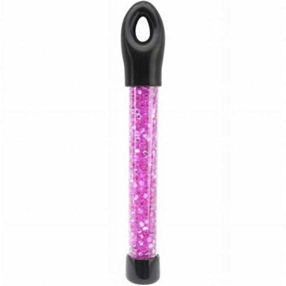 Glass Bead Tube 24g-6/0 Hot Pink Silver Lined, Pk 3, Beader's Paradise