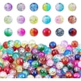 thumbnail image 1 of Glass Beads 18 Colors 10mm Beads 270pcs with Scissors Elastic Thread Beading Needles for Necklace Bracelet Earring Jewelry Making, 1 of 9