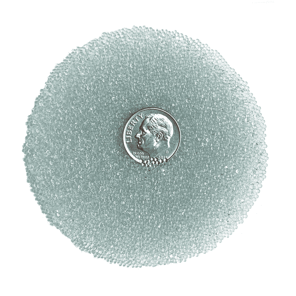 Glass Beads for Weighted Blankets & Crafts (15 LBS) Eco Alternative to Poly Pellets