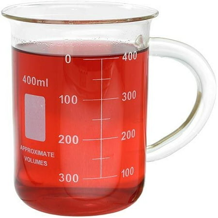 Glass Beaker Mug - 400ml