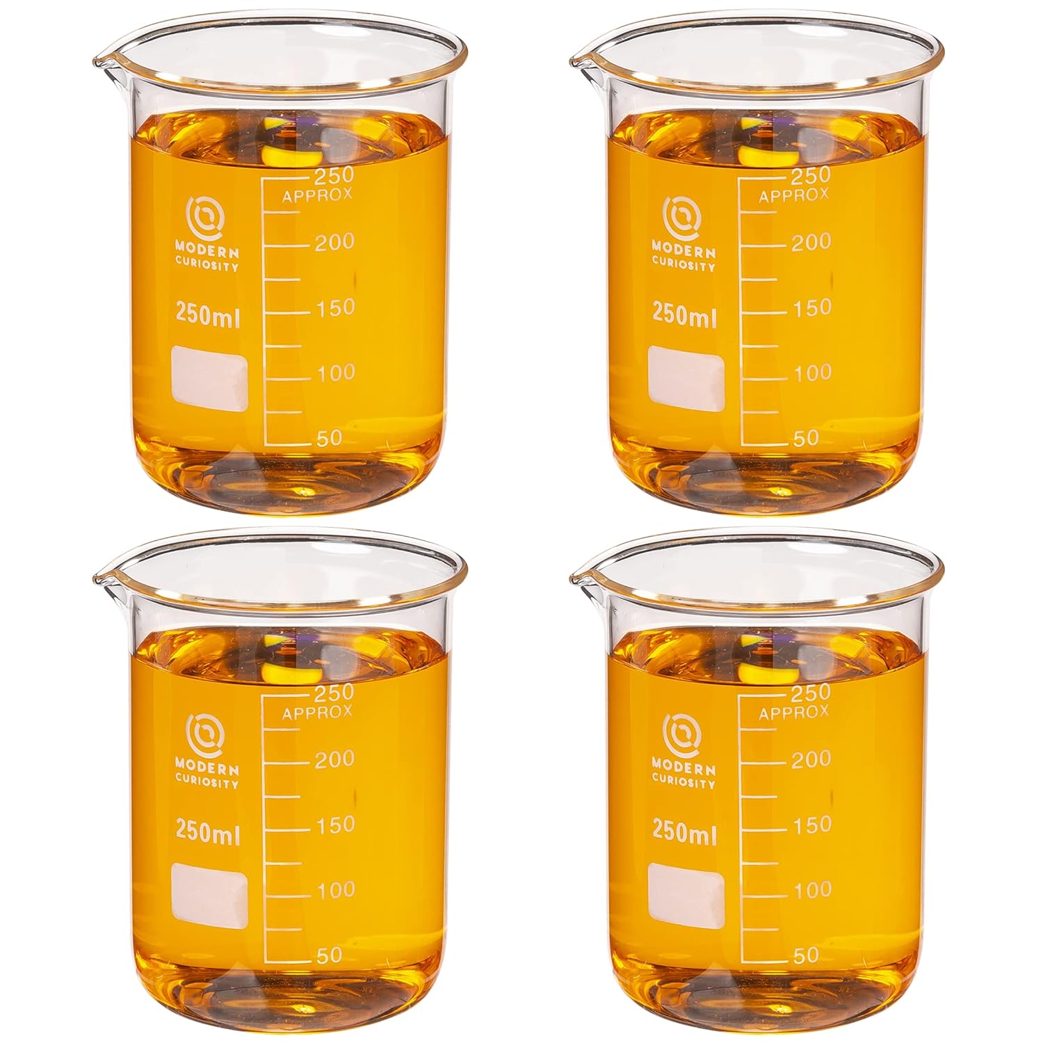 Glass Beakers Set Science, Chemistry Classroom Supplies