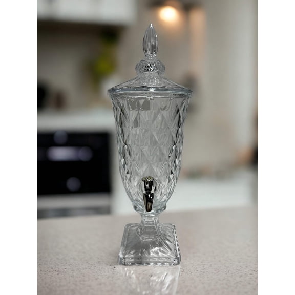 Glass Beverage Dispenser 67 fl oz
