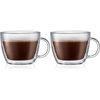 2PC 5oz set - Bodum Bistro Double Wall Espresso Mug: ifyoulovecoffee