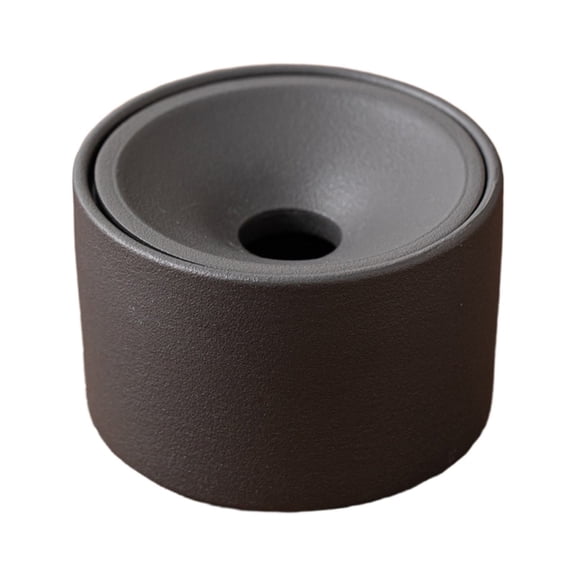 Glass & Bottle Ceramics Anti fly ash ashtray cup black