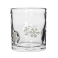 thumbnail image 1 of Glass & Bottle Chrismas Theme 14 Ounce Juice Glass for Party and Home Bar Durable Reusable Glasses with Snowflake Print for Entertaining, 1 of 8