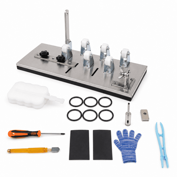 Glass Bottle Cutter Bottle Cutting Tool Kit DIY Machine for Cutting Wine Beer Liquor Alcohol Bottle Round Glass Bottle Cutter