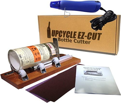 Drill-Powered Glass Bottle Sander - Edge Grinder For DIY Bottle Cutting
