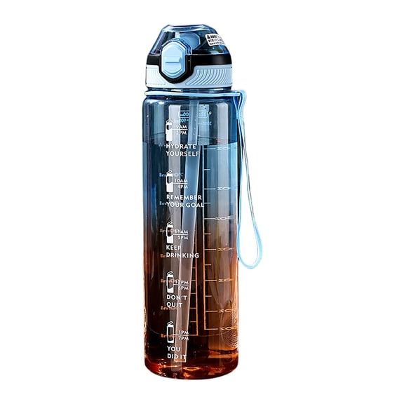 Glass&Bottle Extra Large Capacity Sports Water Bottle for Gym Workout Travel and Daily Use - Hydration On The Move with Leak Proof Design