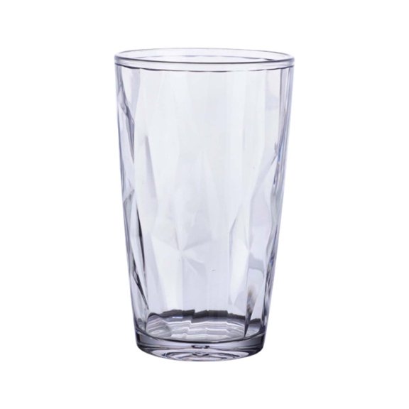 Glass Bottle High End Water Cup with Easter Pattern 500ml Tumbler for Living Room Dining Bar 2-Pack
