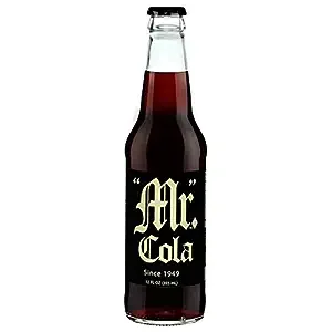 Glass Bottle Iconic Old-Time Brand Soda 12 oz 12 Pack Bundled by Louisiana Pantry (Mr. Cola)