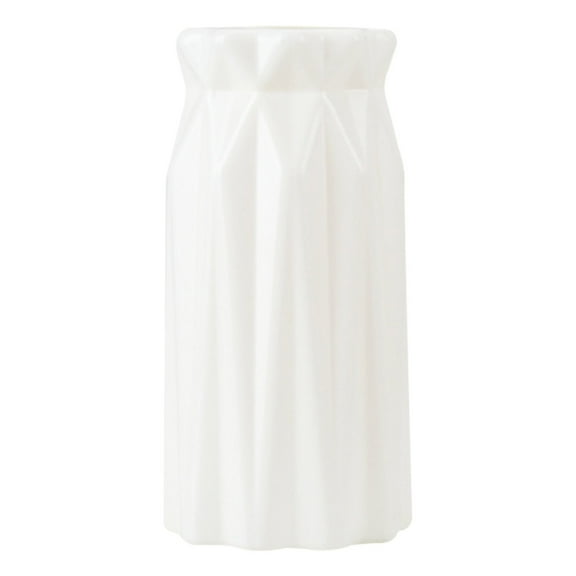 Glass&Bottle - Kitchen Cups Clearance! FNGZ Creative Plastic Vase White, Decorative Vase Home Flower Arrangement Vase Living Room Modern Home Decoration Ornaments