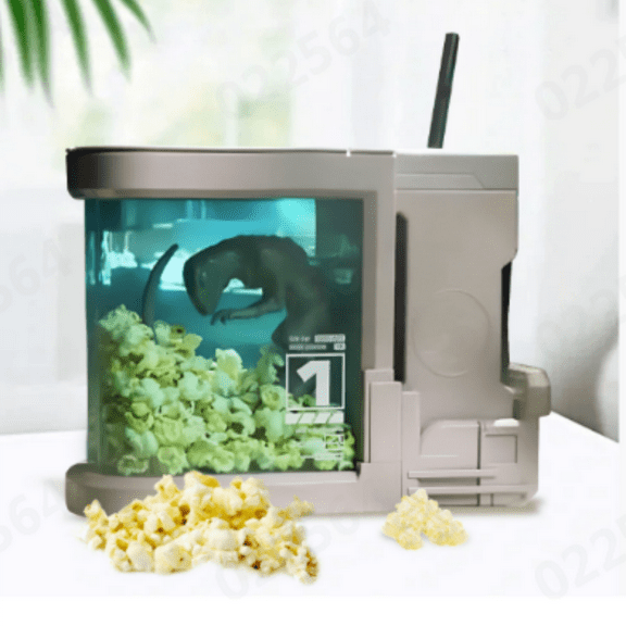 Glass & Bottle Popcorn Bucket Cool Gothic Alien Desktop Decoration Sci-Fi Home Décor