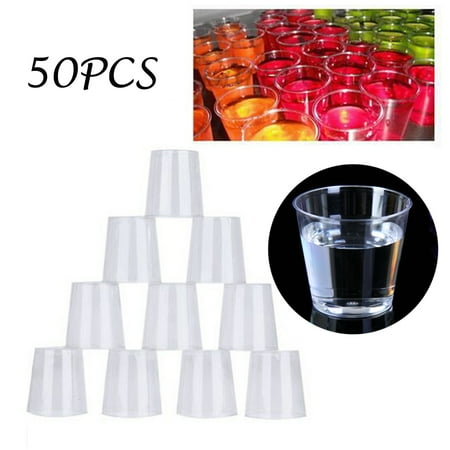 Glass&Bottle Transparent Tasting Cup 30ML Disposable Party Wine Cup Food Grade PS Material