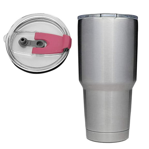 Glass&Bottle Tumblers Replacement Lids - Spill Proof Straw Friendly Accessory for Reusable Drinkware
