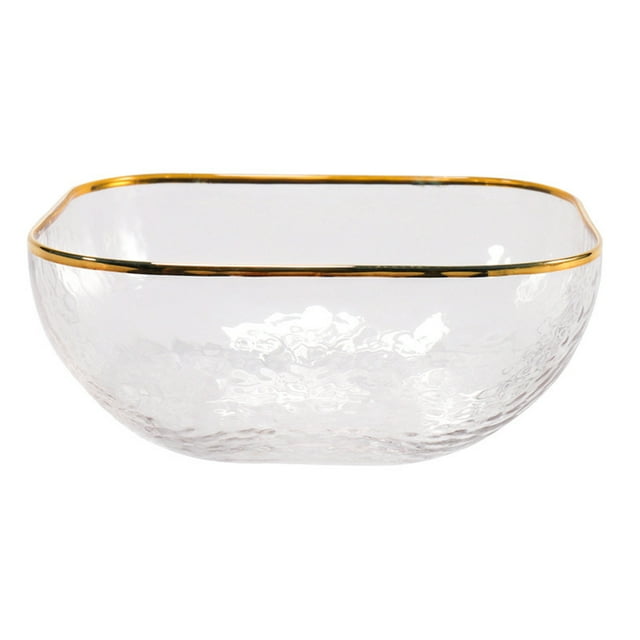 Glass Bowl Bowls Prep Clear Fruit Soup Ice Nesting Dish Cereal Cream
