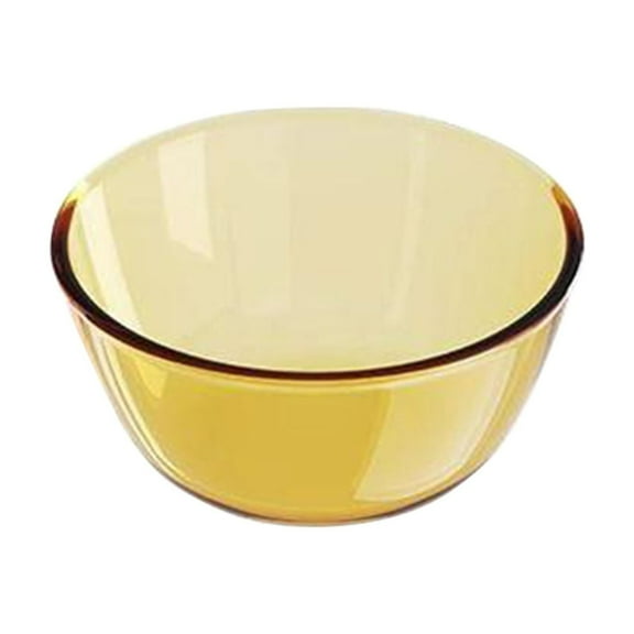 Glass Bowl Microwave Safe Brown Kitchen Cereal Bowl Baking and Mixing, Oven Dishwasher Safe, 1600ml Large Capacity Soup Bowl, Shatter Resistant Food Prep Bowl Home Use, Ideal Breakfast Salad