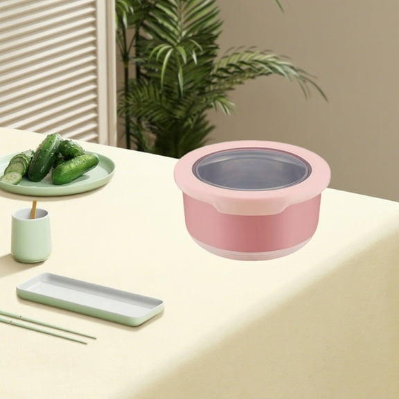 Glass Bowls with Lids - Salad Bowl Food Storage Containers, Glass Mixing Bowls, Serving Bowls Small Bowls Lunch Office Meal for Microwave, Oven, Freezer and Dishwasher, BPA Free by Xuniizn