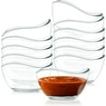 Glass Bowls, Set of 12 Soy Sauce Dishes, Small 2.25 Ounce Dipping Sauce