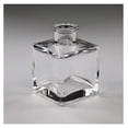 Glass Bud Vase Clear Square Set of 12