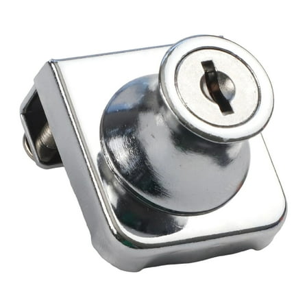 Glass Cabinet Lock Showcases Sliding Door Lock With Keys No Drilling Lock Easy To Install Glass Door Locks Furniture Hardware