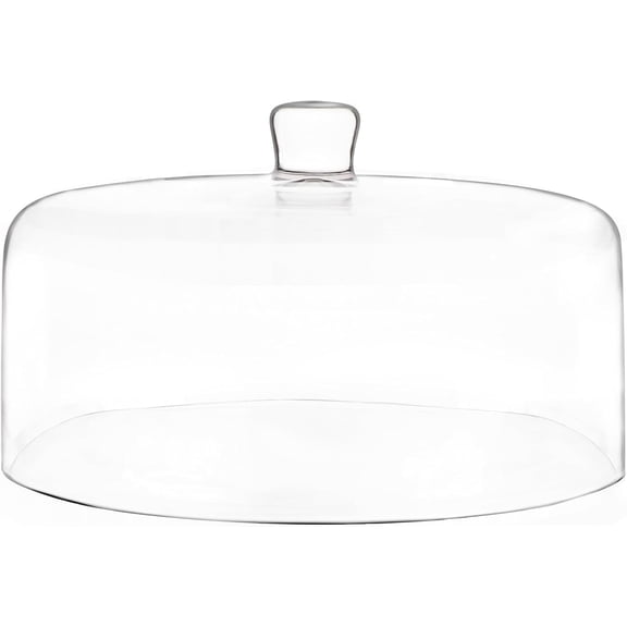 Glass Cake Dome, Cake Cover Lid for Freshness and Display