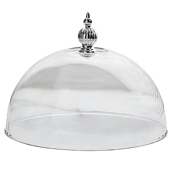 Glass Cake Stand With Dome Lid Cover Display Cloche Versatile Serving Dish For Kitchen Camping Wedding Home
