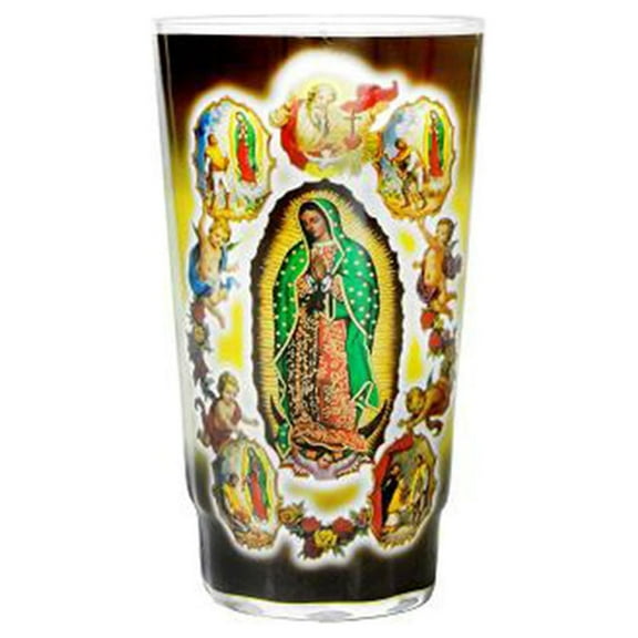 Product Of , Glass Candle Cup Senora Apariciones, Count 1 - Candle / Grab Varieties & Flavors