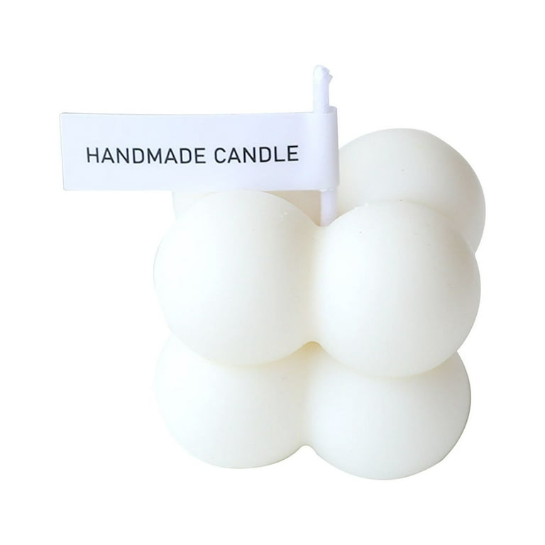 Glass Candlesticks Bubble Candles Cube Beans Candles Candles Home Decoration Candles Incense Candles Home Use and Gifts Christmas at The Beach Candle
