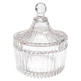 thumbnail image 1 of Glass Candy Storage Box, Candy Dish with Lid, Clear Sugar Dish with Lid, Crystal Covered Candy Bowl Apothecary Food Buffet Container Holder, 1 Pcs, 2.76x2.76", 1 of 5