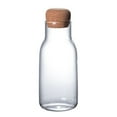 thumbnail image 1 of Glass Canister Jars with Wood Lids,Airtight Kitchen Canisters,Clear Sealed Cylinder Storage Containers Sets for Flour,Sugars,Coffees,Cookies,Dry Food- 21.22OZ, 1 of 1