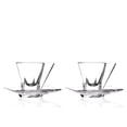 thumbnail image 1 of Barski – Cappuccino Cup and Saucer Set – Glass – 6.4 oz – Set of 2 (4 Pcs), 1 of 4