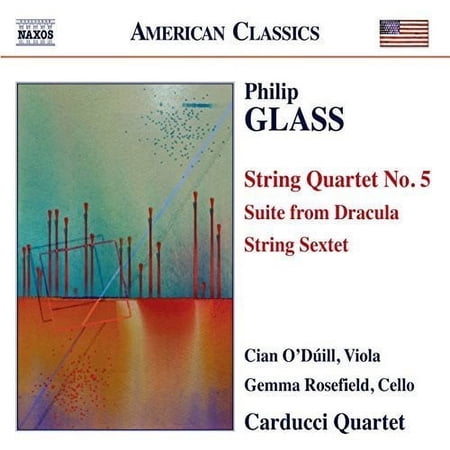 Glass / Carducci Quartet / O'Duill / Rosefield - String Quartet No. 5 - Suite from Dracula - String - Music & Performance - CD