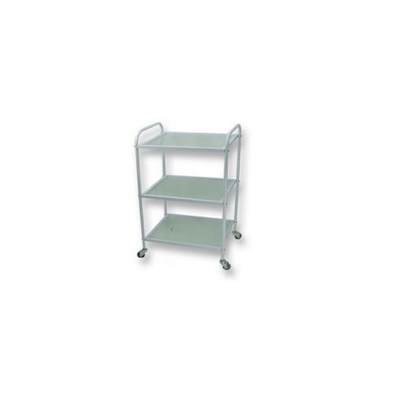 Glass Cart with 3 Shelves