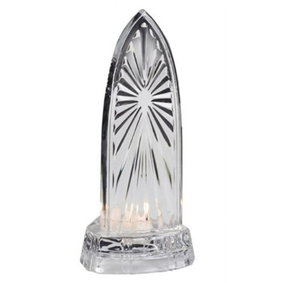 Glass Cathedral Facade Tealight Holder, Pack of 4