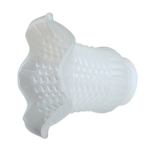 Glass Ceiling Lamp Shade Light Covers Flower Shaped Bulb Guard Ceiling Light Pendant Light Covers Easy to Install