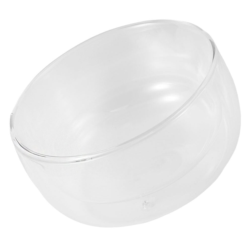 Glass Cereal Bowl Double Walled Glass Soup Bowls Clear Fruit Salad