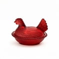 thumbnail image 1 of Glass Chicken Candy Tray With Lid F, Glass Candy Jar for Easter, Rustic Candy Bowl for Spring Kitchen Snacks & Home Decor, 1 of 7