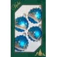 thumbnail image 1 of Glass Christmas Tree Ornaments - 67mm/2.63" [4 Pieces] Decorated Balls from Christmas by Krebs Seamless Hanging Holiday Decor, 1 of 6