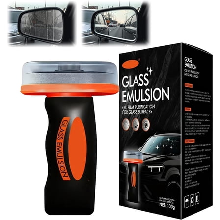 Glass Cleaner, Glass Guard, Hydrophobic Glass Coating for Windshield Improves Clarity and Visibility,